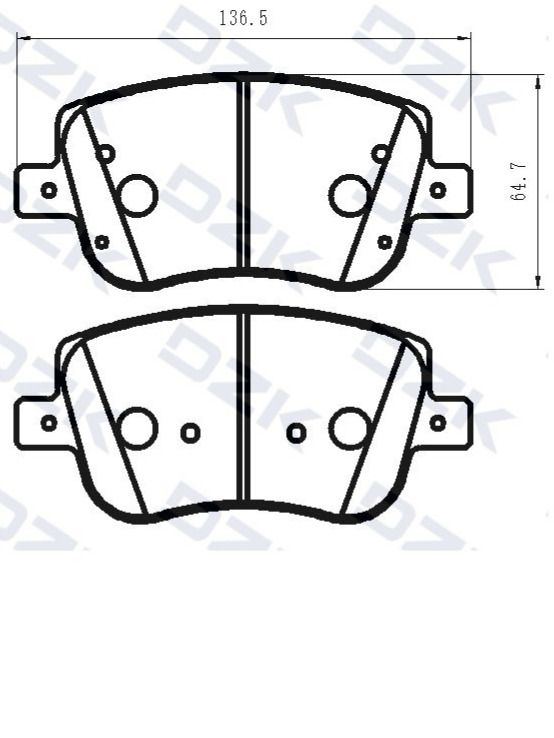 HAVAL Jolion 4x4/2WD 2024. Передние КЕРАМИЧЕСКИЕ тормозные колодки. 3501115XGW02A - Фото 1
