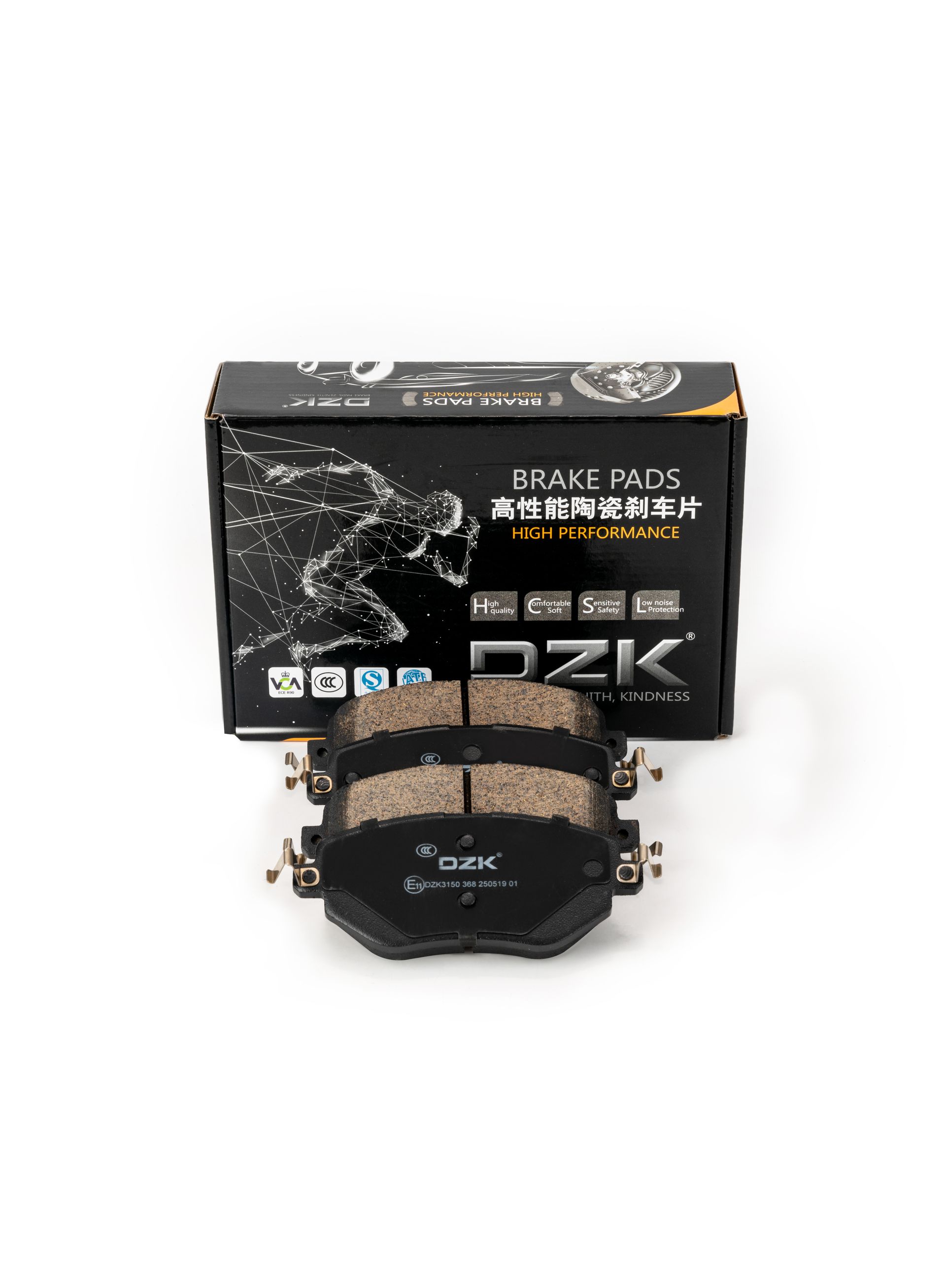 GAC M8 GEN 2/E9/ES9. Задние "керамические" тормозные колодки DZK. 8830014CMV0200 - Миниатюра 1