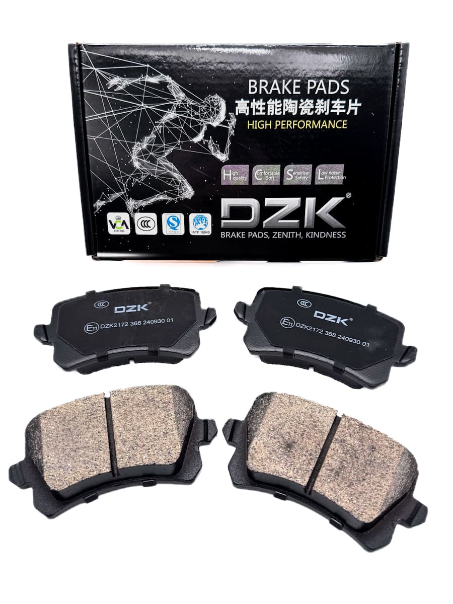Changan CS35 Plus/Lamore/Eado Plus. Задние "керамические" тормозные колодки DZK. S111F260303-0901/3502180-AW01 - Миниатюра 1